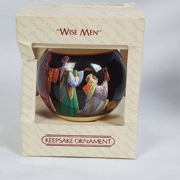1983 Hallmark Keepsake “Wise Men” Ornament – Designer Series Nativity Christmas - Picture 1 of 4